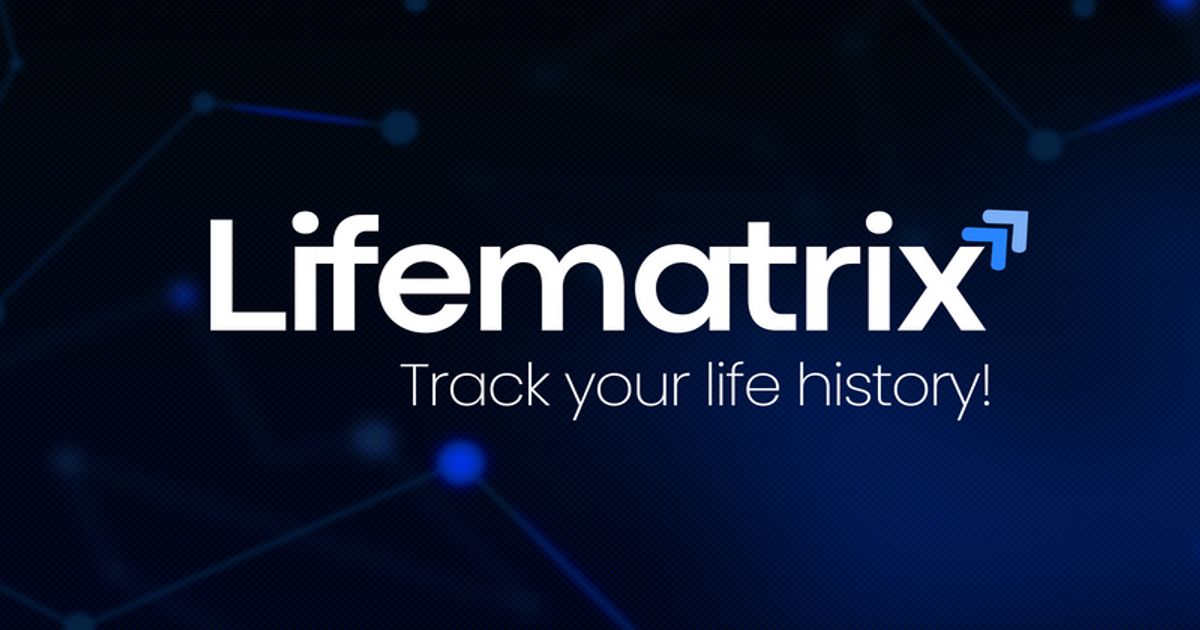 Lifematrix - Track your life history!